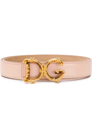 Dolce & Gabbana DG Baroque leather belt