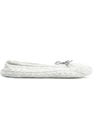 N.PEAL Cable slippers
