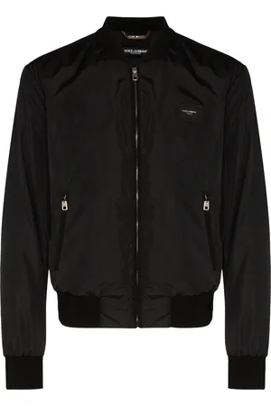 Dolce & Gabbana Logo-tag bomber jacket