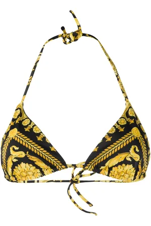 VERSACE Barocco bikini top