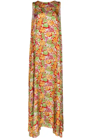 Plan C Floral print maxi dress