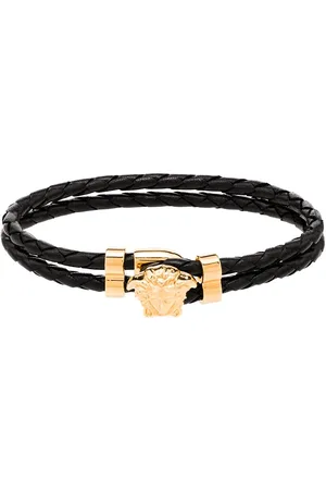 VERSACE La Medusa leather bracelet