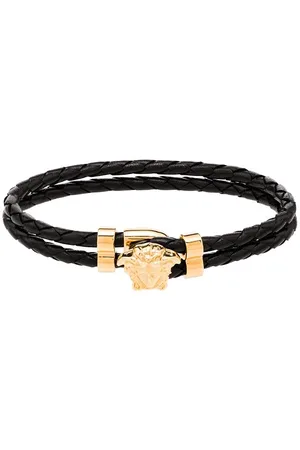 VERSACE La Medusa leather bracelet