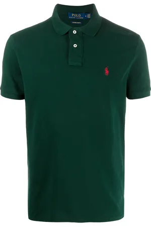 Ralph Lauren Logo-embroidered piqué polo shirt
