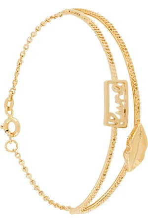 WOUTERS & HENDRIX Mouth chain-embellished bracelet