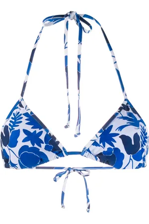 La DoubleJ Printed string bikini bottoms