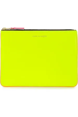 Comme des Garçons Colour-block zipped wallet