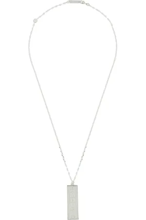 AMBUSH Logo charm necklace