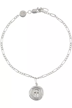 NORTHSKULL Men Bracelets & Bangles - Atticus skull chain bracelet