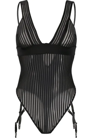 MAISON CLOSE V-neck bodysuit