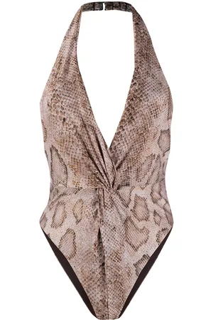 Mara Hoffman Halter neck swimsuit