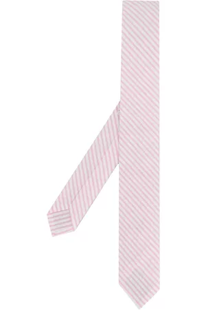 Thom Browne Striped seersucker tie