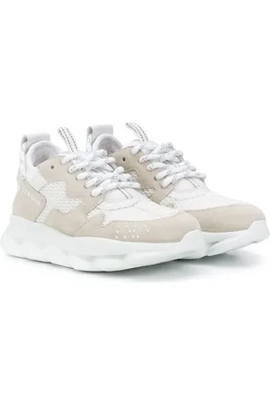 VERSACE Low-top mesh sneakers