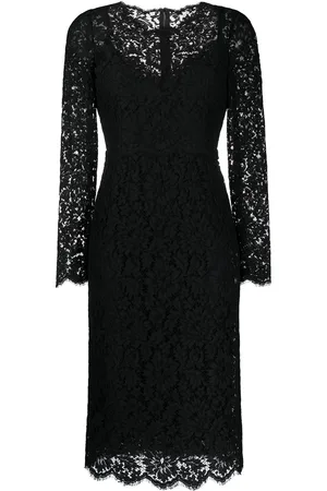 Dolce & Gabbana Cordonetto-lace midi dress