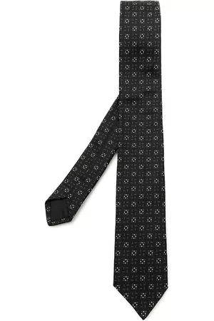 Dolce & Gabbana Men Bow Ties - Jacquard pointed tip tie