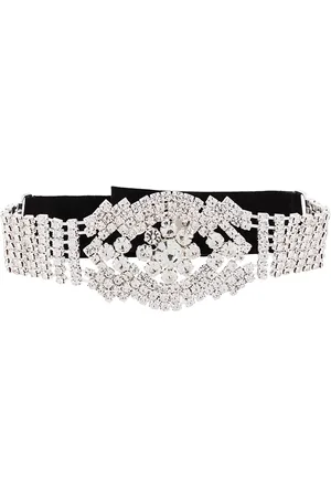 Manokhi Rhinestone choker necklace