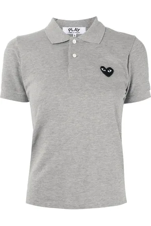 Comme des Garçons Logo embroidered polo shirt