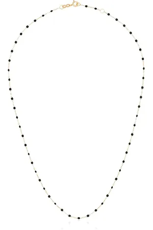 GIGI CLOZEAU 18kt yellow beaded necklace