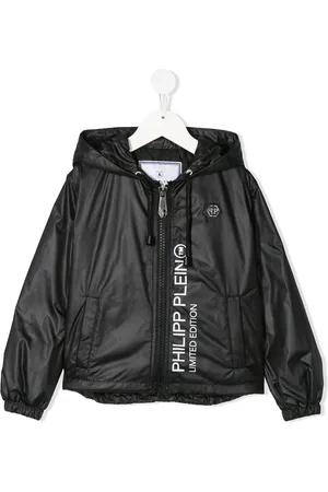 Philipp Plein Logo hooded jacket