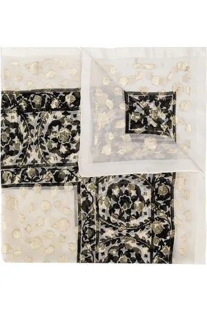 Saint Laurent Floral pattern scarf