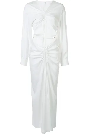 CHRISTOPHER ESBER Ruched knit dress