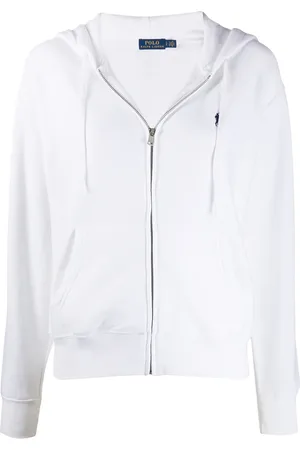 Ralph Lauren Logo-embroidered zipped hoodie