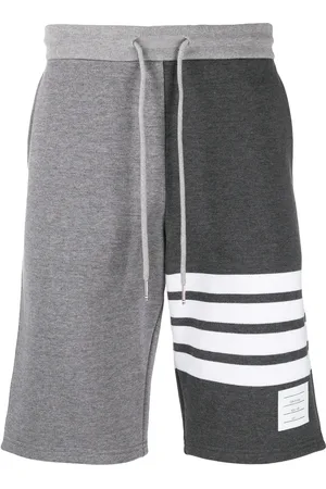 Thom Browne 4-Bar stripe tonal track shorts