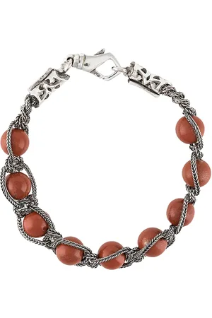 EMANUELE BICOCCHI Beaded braided-chain bracelet