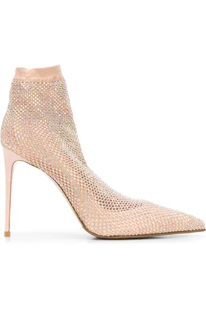 LE SILLA Embellished sock pumps
