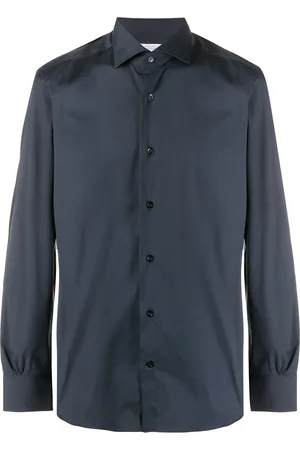 MAZZARELLI Plain buttoned shirt