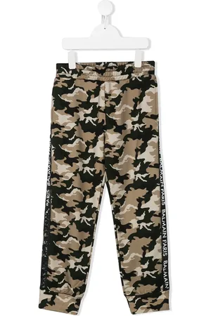 Balmain Camouflage-print track pants