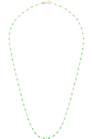 GIGI CLOZEAU 18kt neon bead necklace