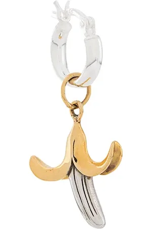 TRUE ROCKS Banana hoop earring