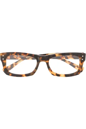 EPOS Tortoiseshell-effect rectangular-frame glasses