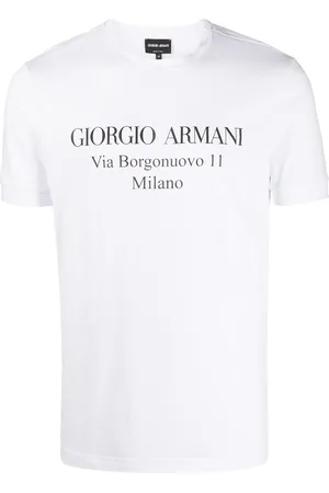 Giorgio Armani Logo print T-shirt