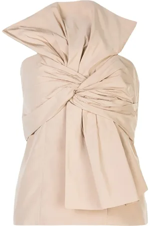 Givenchy Bow-front bustier top