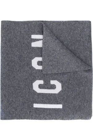 Dsquared2 Icon knitted scarf