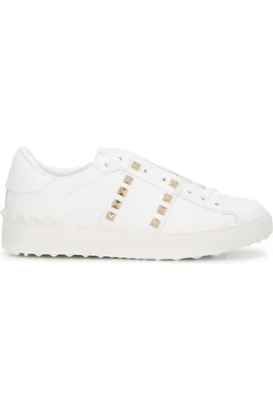 VALENTINO GARAVANI Rockstud Untitled leather sneakers