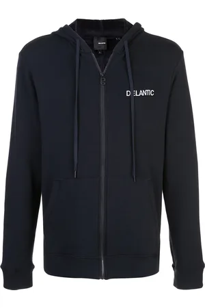 Delantic East Atlanta velour-lined zip hoodie