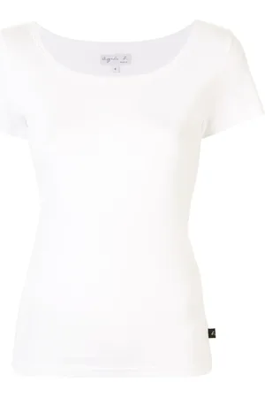 AGNÈS B. Le Chic scoop neck T-shirt
