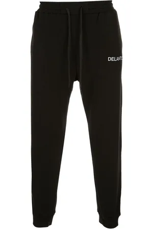 Delantic Logo verlour-lined " Burrr Sweatpants" trackpants