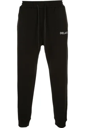 Delantic Logo verlour-lined " Burrr Sweatpants" trackpants