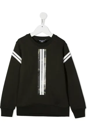 Neil Barrett Camouflage tape cotton sweatshirt