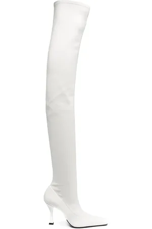 Proenza Schouler Square-toe 110mm thigh-high boots