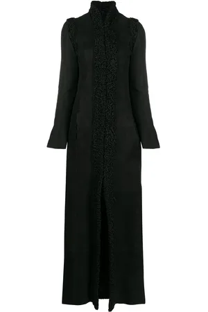 Gianfranco Ferré 1990s detachable sleeves long coat