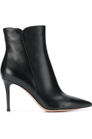Gianvito Rossi Levy 85mm leather ankle boots