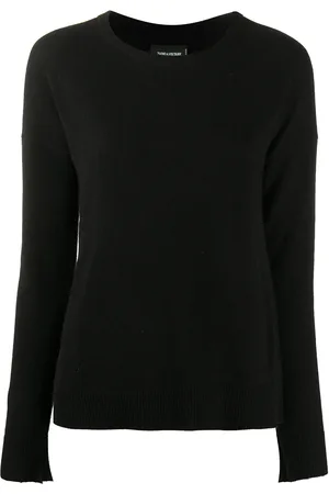 Zadig & Voltaire Star-patch knitted jumper
