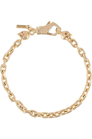 EMANUELE BICOCCHI Skull chain-link bracelet