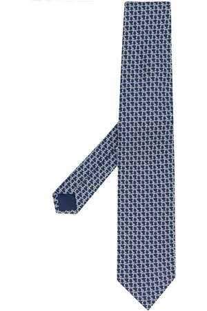 Salvatore Ferragamo Pointed silk tie