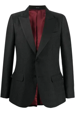 Gucci Logo monogram blazer